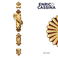 Barbara - Tower Bolt - Gold Plated Fin